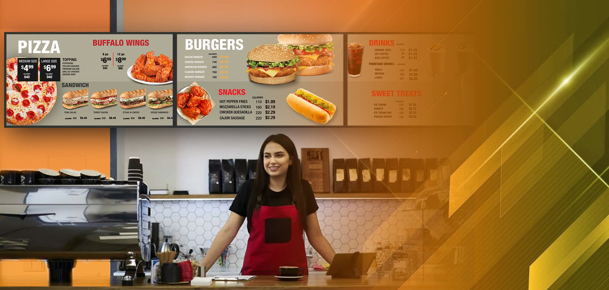 digital menu boards